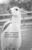 Well behaved women rarely make history