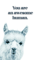You're an Awesome Human card